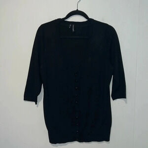 Maurice’s Women’s 3/4 Sleeve Button Up Sweater 1056